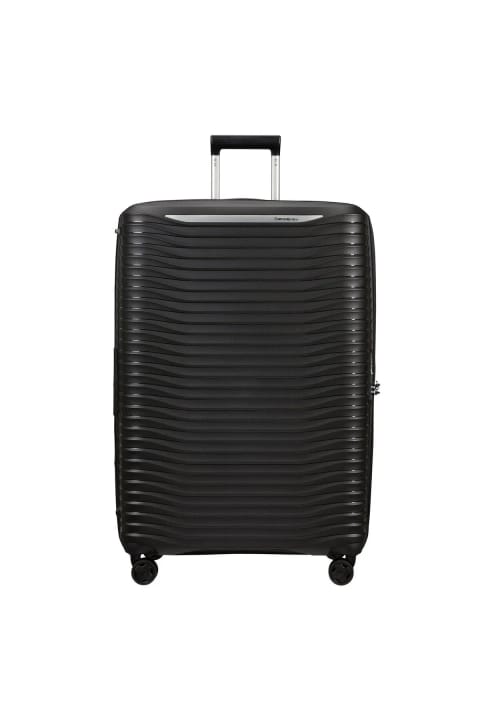 چمدان Samsonite Upscape مشکی آکاردئونی ۴ چرخ سایز بسیار بزرگ ۸۱ سانتی‌متر