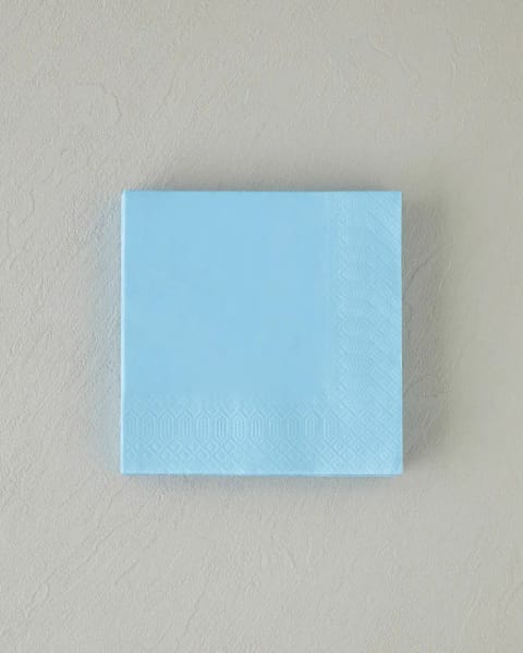 دستمال کاغذی Plain Elegance ۲۰ عددی ۳۳x۳۳ سانتی‌متر آبی