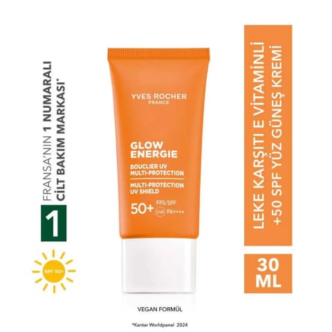 کرم ضد لک صورت با SPF 50+ - ویتامین E