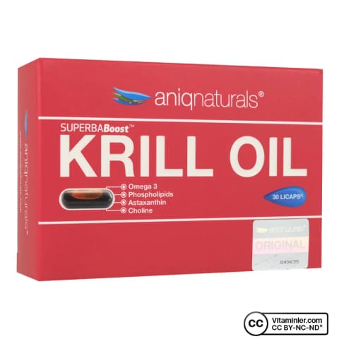 Aniqnaturals سوپربا کریل روغن ۳۰ کپسول