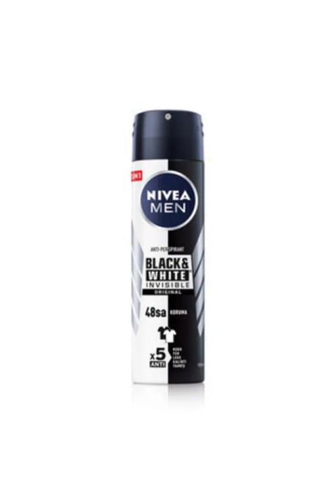 دئودورانت مردانه NIVEA Black&White Power حجم 150 میلی‌لیتر، ۱ عدد