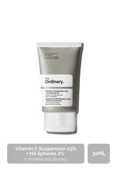 The Ordinary سوسپانسیون ویتامین C 23% + اسفرهای هیالورونیک اسید 2%
