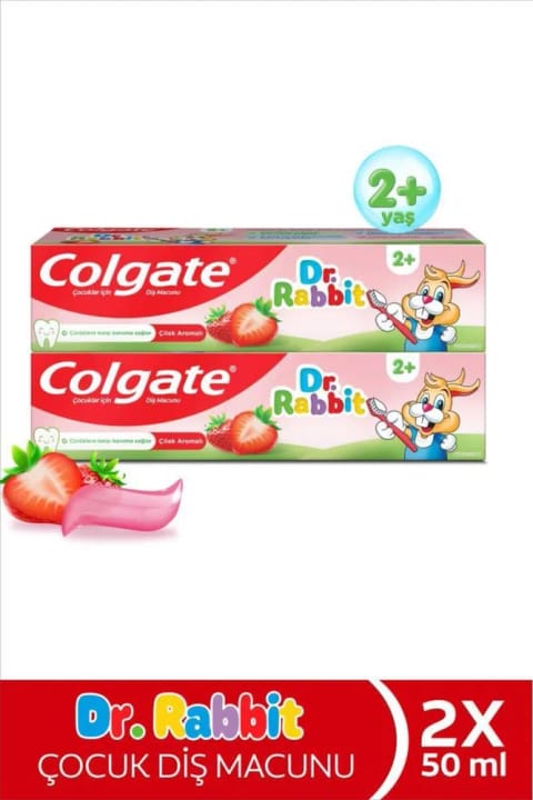 Colgate Dr. Rabbit Strawberry 50 ml خمیردندان کودکان x2 مراقبت دهان و بهداشت دهان...