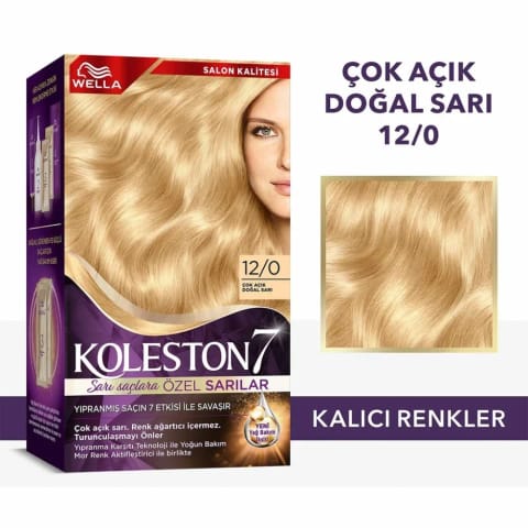 Wella Koleston Supreme رنگ مو 12/0 بلوند خیلی روشن طبیعی
