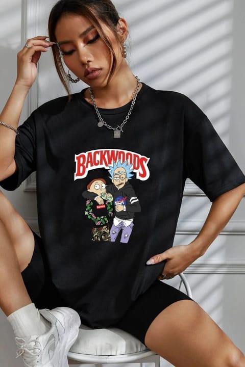 تیشرت چاپی Backwoods یونیسکس uyguntarz
