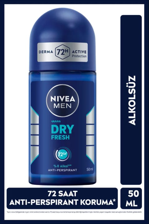 NIVEA MEN رول‌آن دئودورانت Dry Fresh 50ml