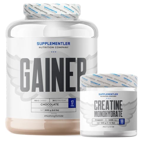 مکمل گینر و کراتین (Creapure) ترکیبی Supplementler.com