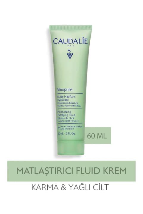 کرم مایع مات‌کننده Caudalie Vinopure 60 ml