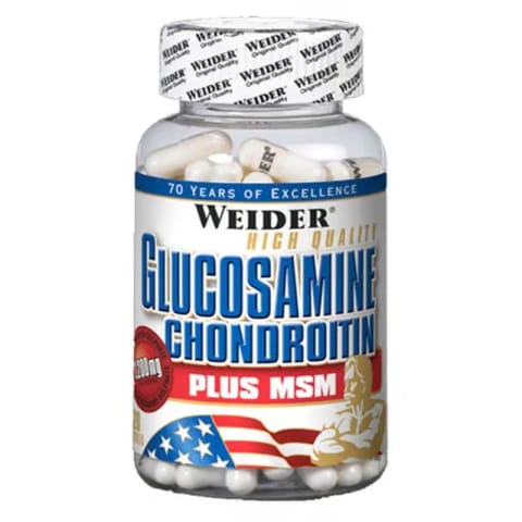 WEİDER Glucosamine Chondroitin Plus MSM – ۱۲۰ کپسول