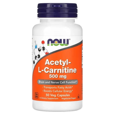 NOW Foods Acetyl-L-Carnitine 500 mg