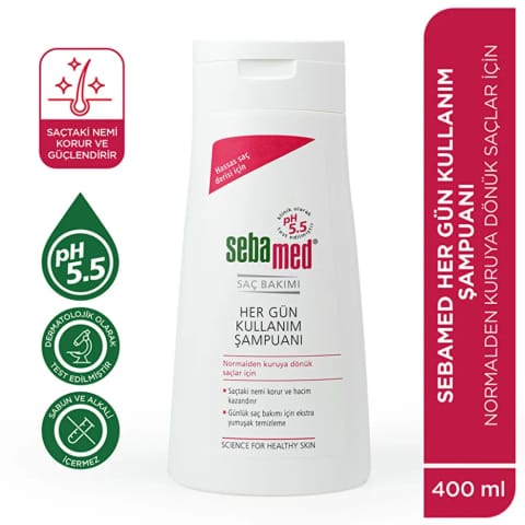 شامپو روزانه Sebamed 400 میلی‌لیتر