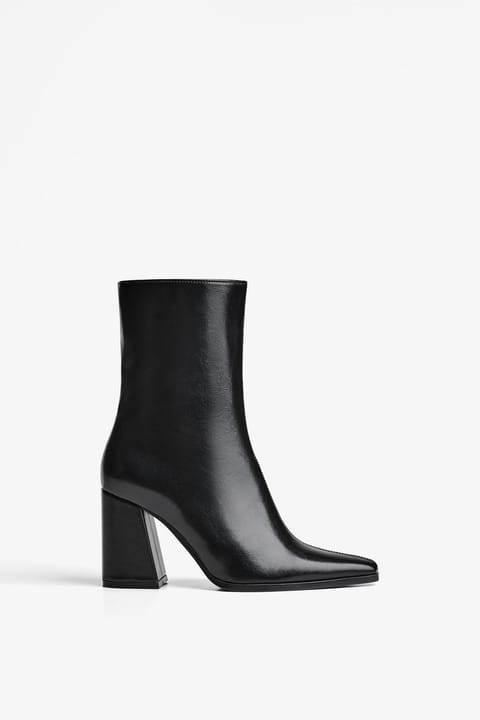 بوت پاشنه بلوکی Bershka