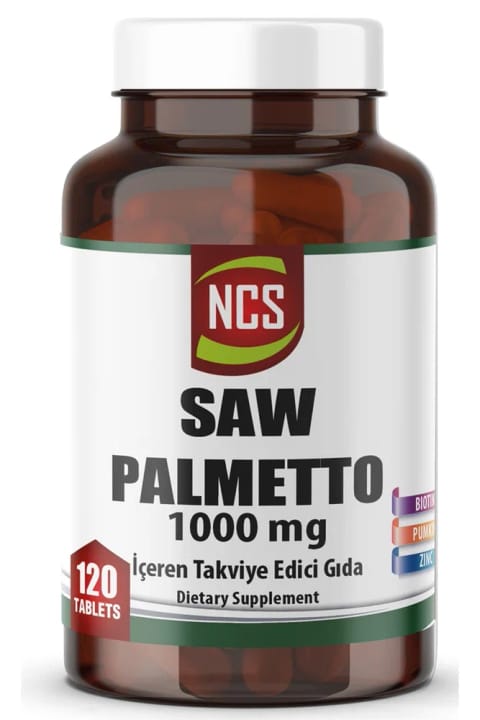 NCS کوتوله پالم 1000 میلی‌گرم 120 عددی ساو پالمتو