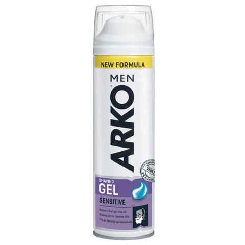 Arko Men ژل اصلاح حساس 200 میلی‌لیتر