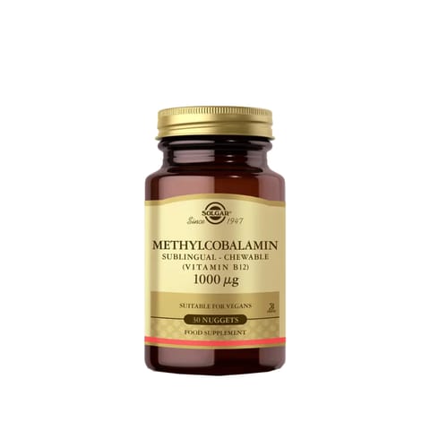 Solgar Methylcobalamin (B12) 1000 Mcg 30 قرص زیر زبانی