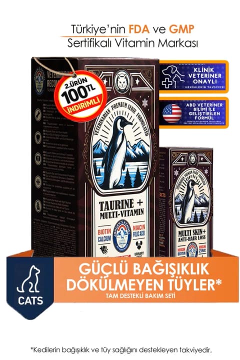 Jorgens Kennel ست کامل مولتیویتامین ممتاز مخصوص گربه
