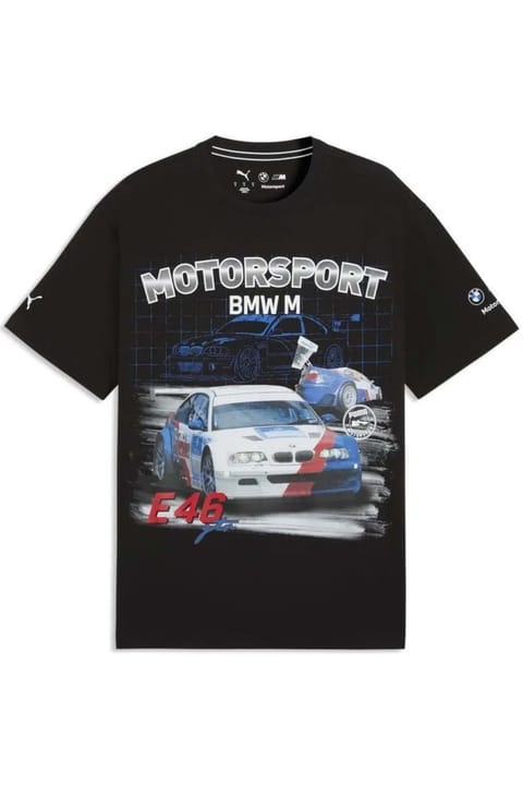 تی‌شرت مردانه Puma 634888 BMW MMS Sportswear Grphc Tee مشکی