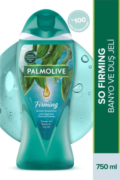 Palmolive Aroma Sensations So Firm ژل حمام و دوش با عصاره جلبک دریایی 750...