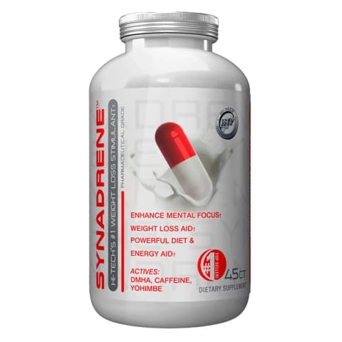 Hitech Synadrene Yohimbine + Alpha lipoic acid + Green Tea 45 Tablet