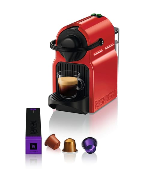 ماشین اسپرسو کپسولی Nespresso C40 Inissia قرمز