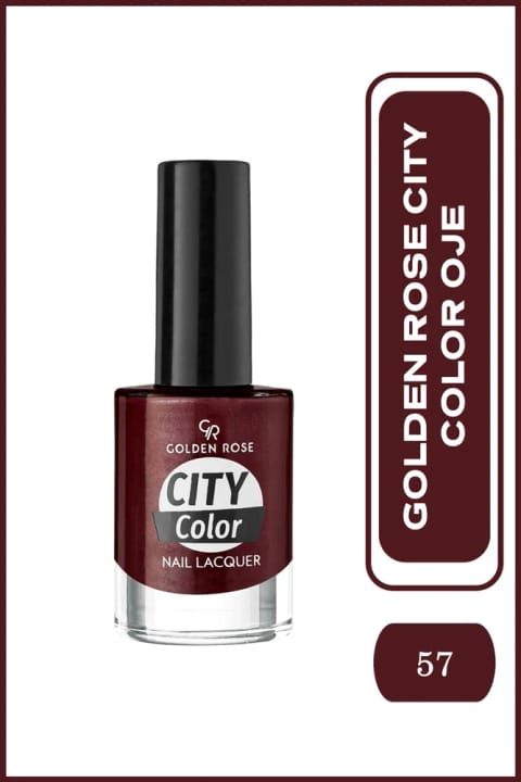 Golden Rose City Color لاک ناخن شماره 57 102ml