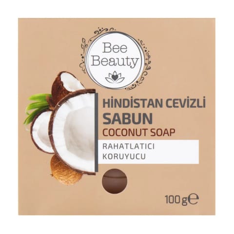صابون قالبی Bee Beauty با روغن نارگیل 100 گرم