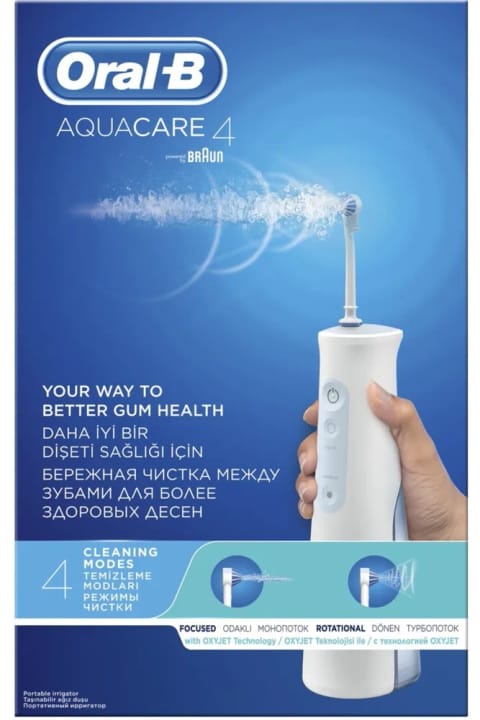 Oral-B Oxyjet آبی‌پاش دهان و دندان مناسب فشار آب معمولی و حساس