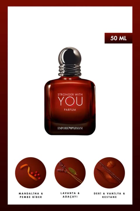 Emporio Armani Stronger With You Parfum 50 ml ادوپرفم مردانه 3614274219548