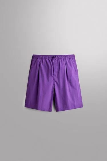 شلوارک فنی 9 اینچی Zara