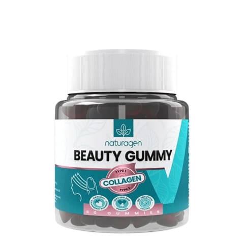 Naturagen Beauty Gummy حاوی Collagen – مکمل غذایی جویدنی 60 عددی