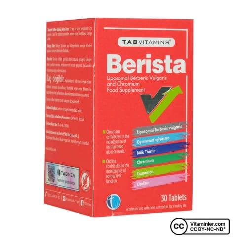 TabVitamins Berista ۳۰ قرص