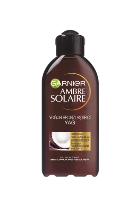 Garnier Ambre Solaire ایدهآل روغن برنزهکننده نارگیل ۲۰۰ میلیلیتر