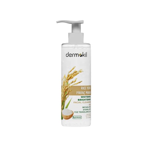 Dermokil شوینده صورت روشنکننده با مخمر برنج ۲۰۰ میلیلیتر