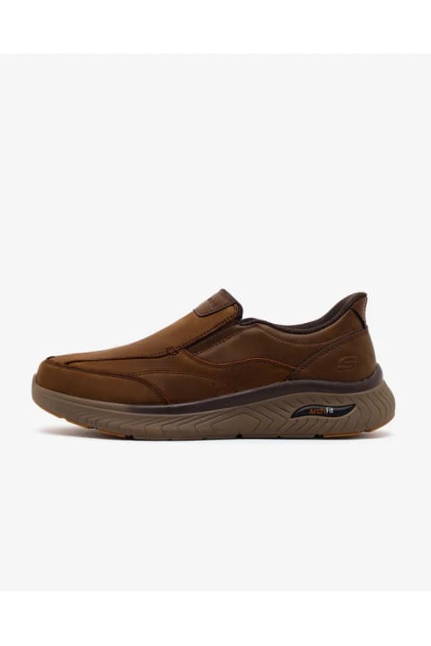 SKECHERS ARCH FIT CROSSER کفش روزانه مردانه قهوه‌ای 205869 CDB