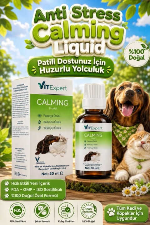 Vitexpert سگ و گربه کاهش استرس و آرام‌بخش