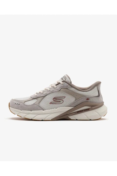 کفش ورزشی مردانه SKECHERS SKECH CAGE مدل 233275 NTRD رنگ بژ