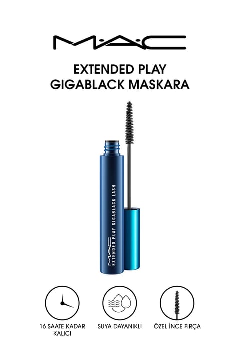 ریمل مشکی M.A.C Extended Play Gigablack Lash