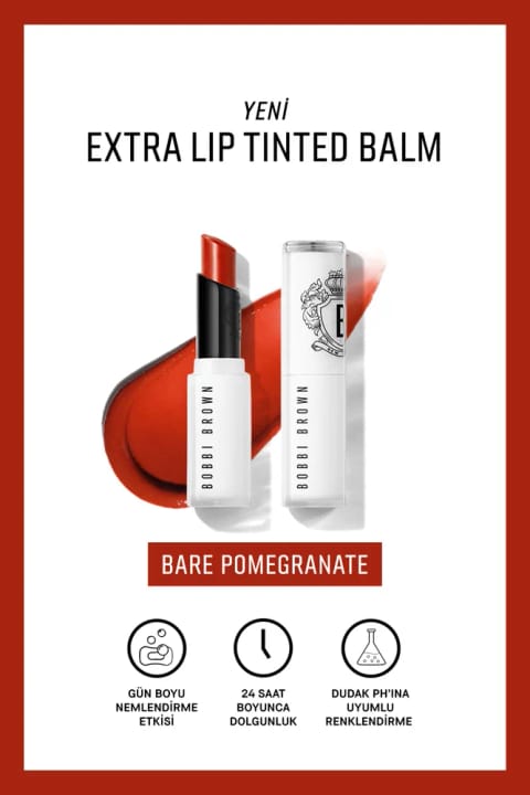 BOBBI BROWN Extra Lip Tinted Balm مرطوبکننده رژگونه لب - Bare Pome...