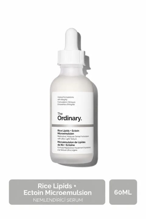 The Ordinary Rice Lipids + Ectoin Microemulsion - امولسیون مرطوب‌کننده 60ml