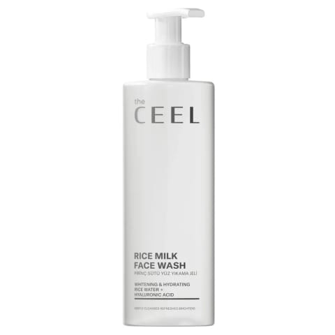The Ceel شوینده صورت بر پایه شیر برنج روشنکننده و مرطوبکننده ۴۰۰ میلیلیتر