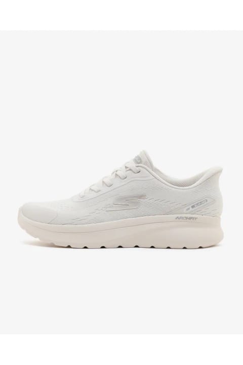 SKECHERS GO WALK ARCH FIT N-JOY کفش پیادهروی مردانه سفید 217075TK WHT