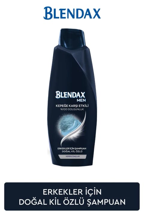 Blendax شامپو ضد شوره با عصاره خاک رس مخصوص آقایان ۵۰۰ میلیلیتر