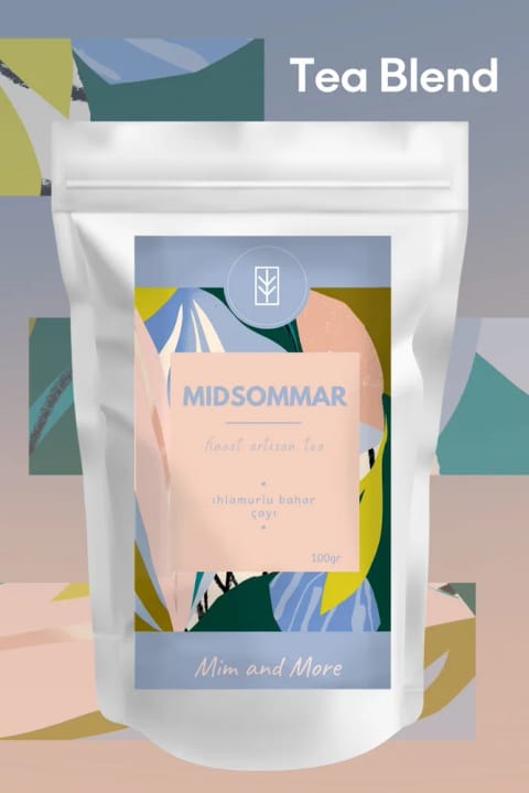Mim and More Midsommar Tea - چای بهاره با نمدار، 100 گرم