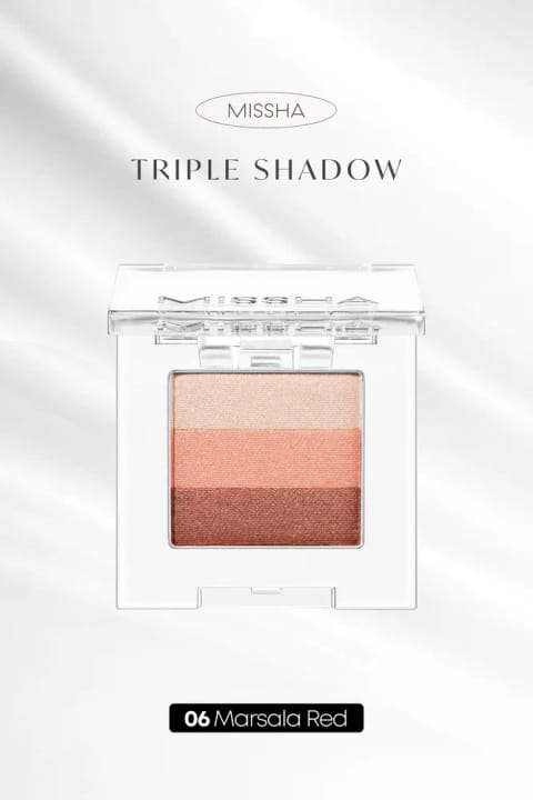 Missha سایه چشم سه‌رنگه Triple Shadow (06 M...)