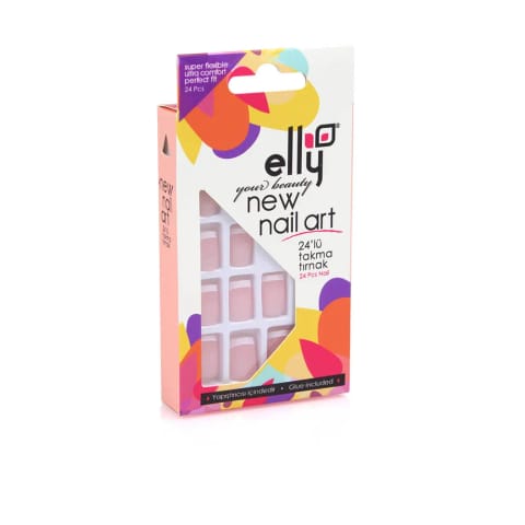 ناخن مصنوعی Elly مدل ELLYNAIL0072 بسته ۲۴ عددی