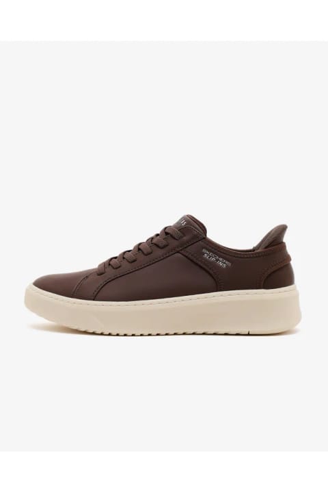 SKECHERS COURT BREAK-DOUBLE VENTED مردانه کفش اسپرت قهوه‌ای 183177 CHOC