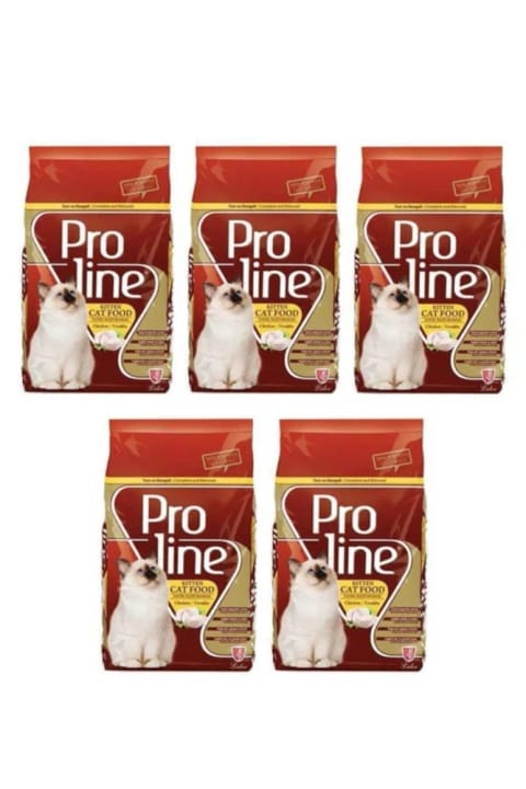 Proline غذای بچه گربه با طعم مرغ 5×400 گرم