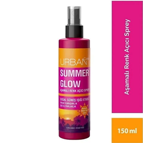اسپری روشن‌کننده تدریجی رنگ مو Urban Care Summer Glow 150ml