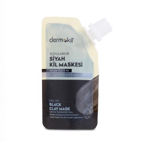 Dermokil ماسک سیاه لایهبردار ۵۰ میلیلیتر