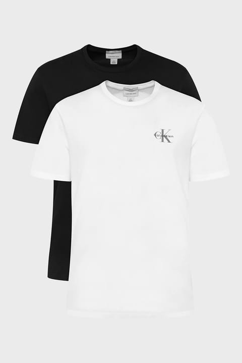 تیشرت مردانه Calvin Klein با لوگوی برند، چندرنگ، مناسب استفاده روزمره